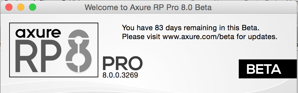 Axure RP 8.0授权及过期的说明 axure8.0激活码 Licence Key